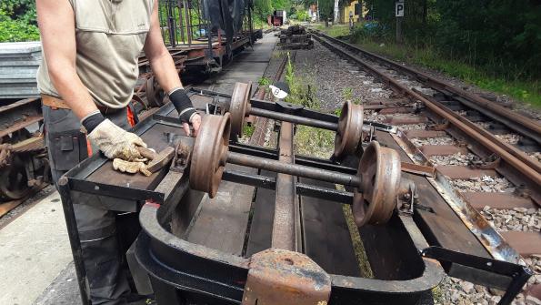 Der Wagen wurde umgedreht