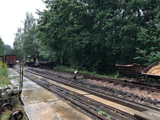 Lorenzug in vollem Einsatz